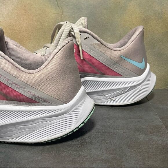Nike Quest 3 CD0232-008 Grey/Glacier Ice/Violet Women's Running Shoes Size 8.5 - Picture 9 of 16
